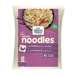 Noodles 3' Κοτόπουλο & Τσίλι 87gr