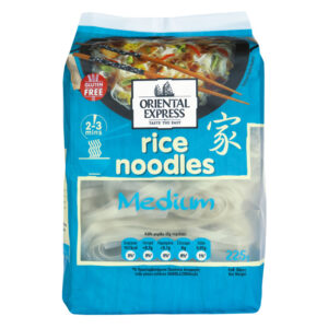 Noodles Ρυζιού Πλατιά 225gr