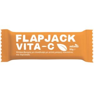 FLAPJACK VITA C 'NATURALS' - DARK CHOCOLATE & ORANGE 80G