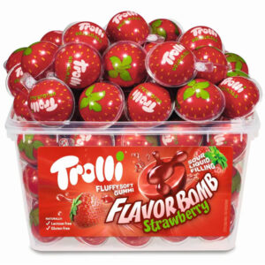 Trolli Flavor Bomb Strawberry Jar